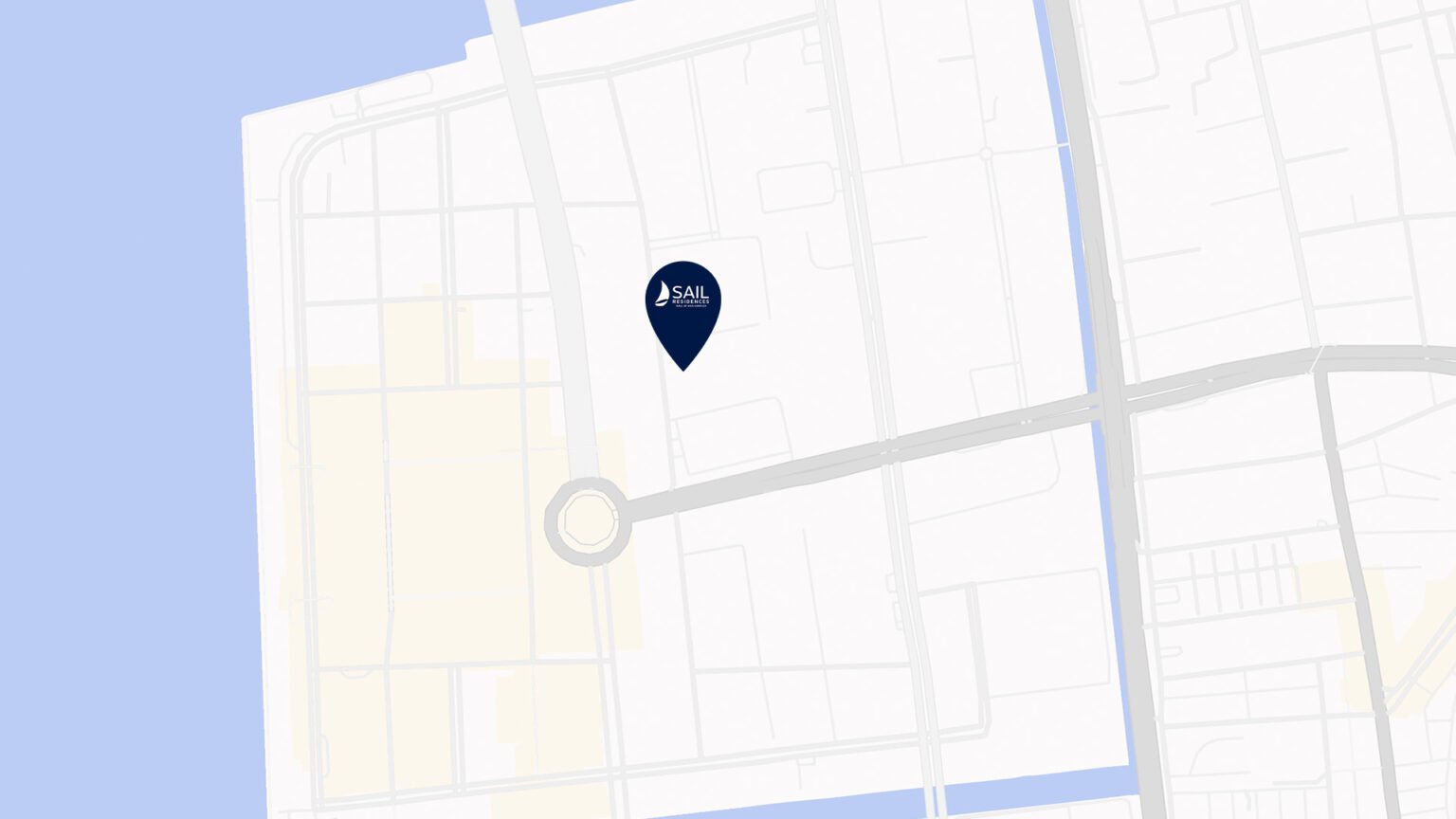 sail residences location map