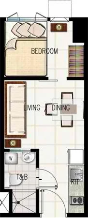 SMDC Green Residences Studio (±23 sqm - ±32 sqm)