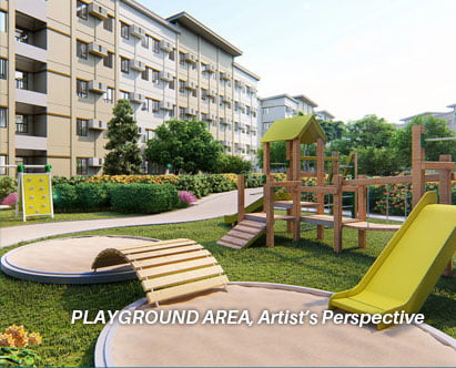 Playground Area, Artist's Perspective Park Residences