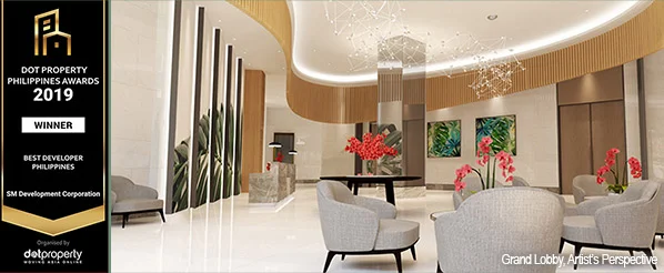 Grand Lobby Artists Perspective Lush Residences