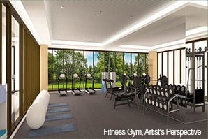 Fitness Gym, Artists Perspective Lush Residences