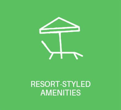 Resort Styled Amenities, Field Residences