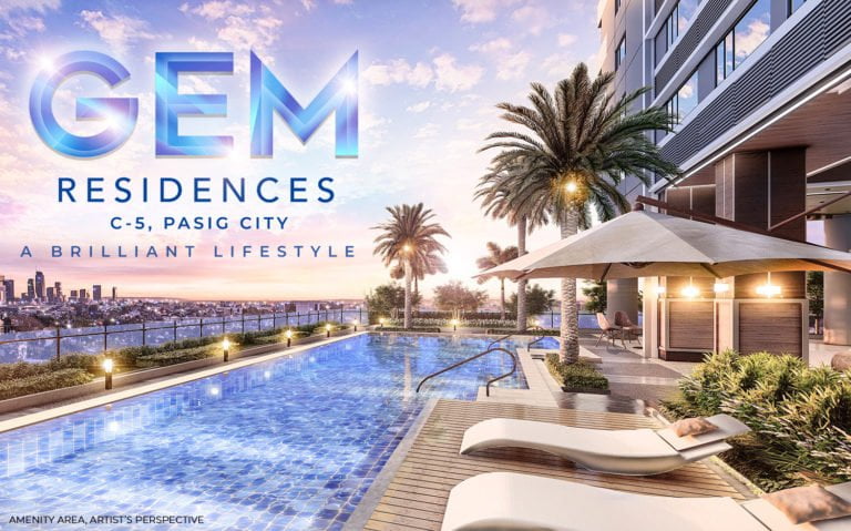 Newly launched condo in Pasig City - Gem Residences