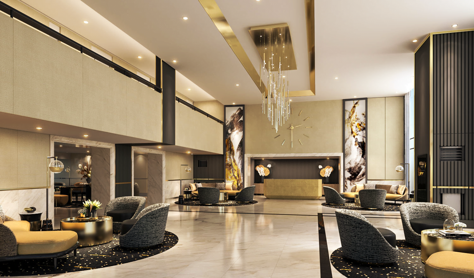 Lobby Area - Gold Residences