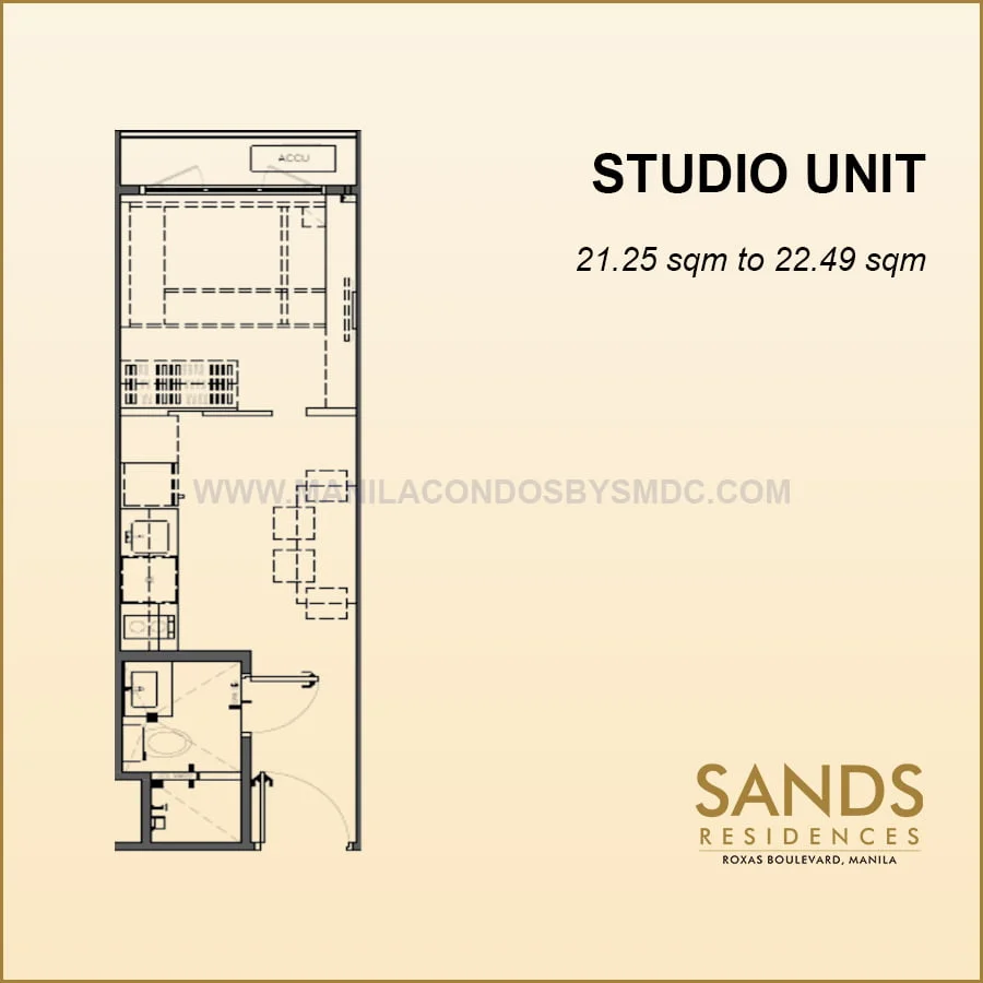 Sands Residences Studio Unit