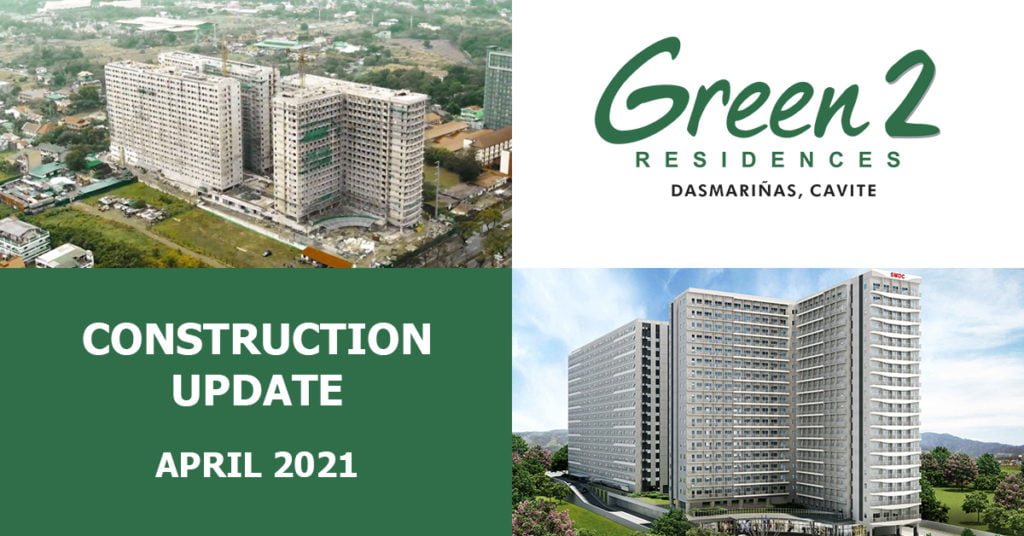 Green 2 Residences April 2021 Construction update