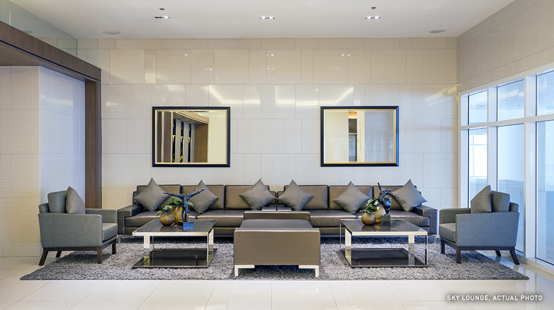 Sky Lounge Area, Actual Photo Mezza 2 Residences