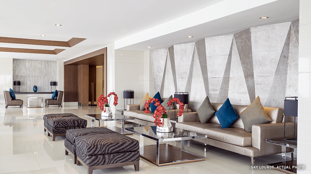 Sky Lounge Area, Actual Photo Mezza 2 Residences
