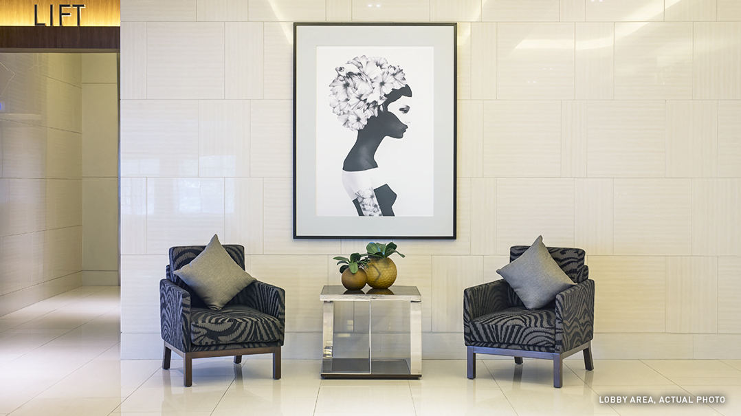 Lobby Area, Actual Photo Mezza 2 Residences