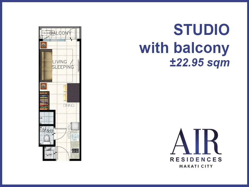 Studio (22.95sqm)