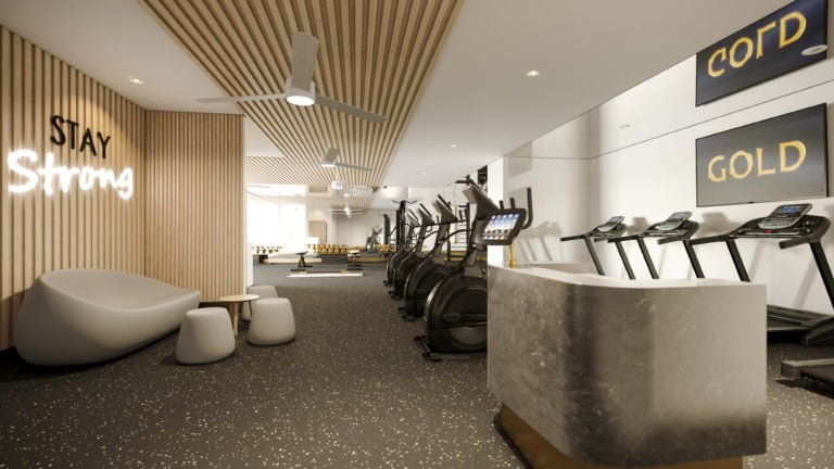 Gym Reception - Gold Towers