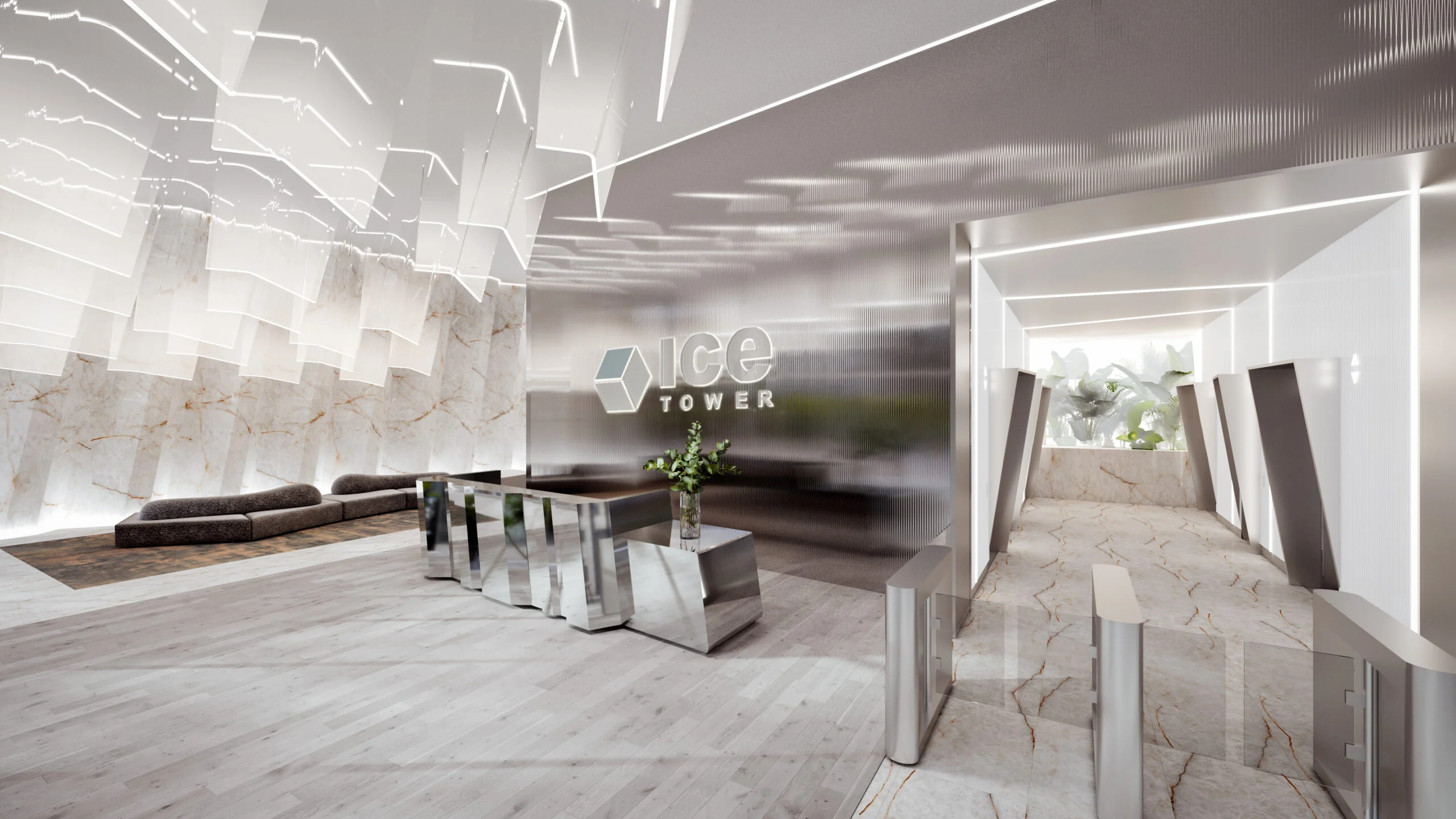 Ice Residential-Office Lobby Reception