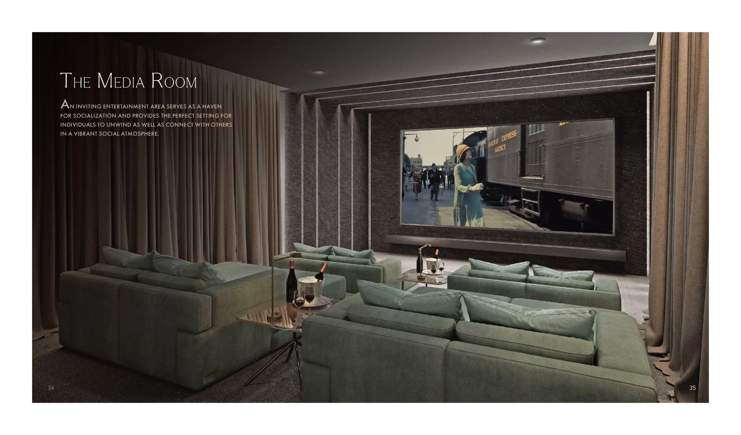 Jade Residences Media Room