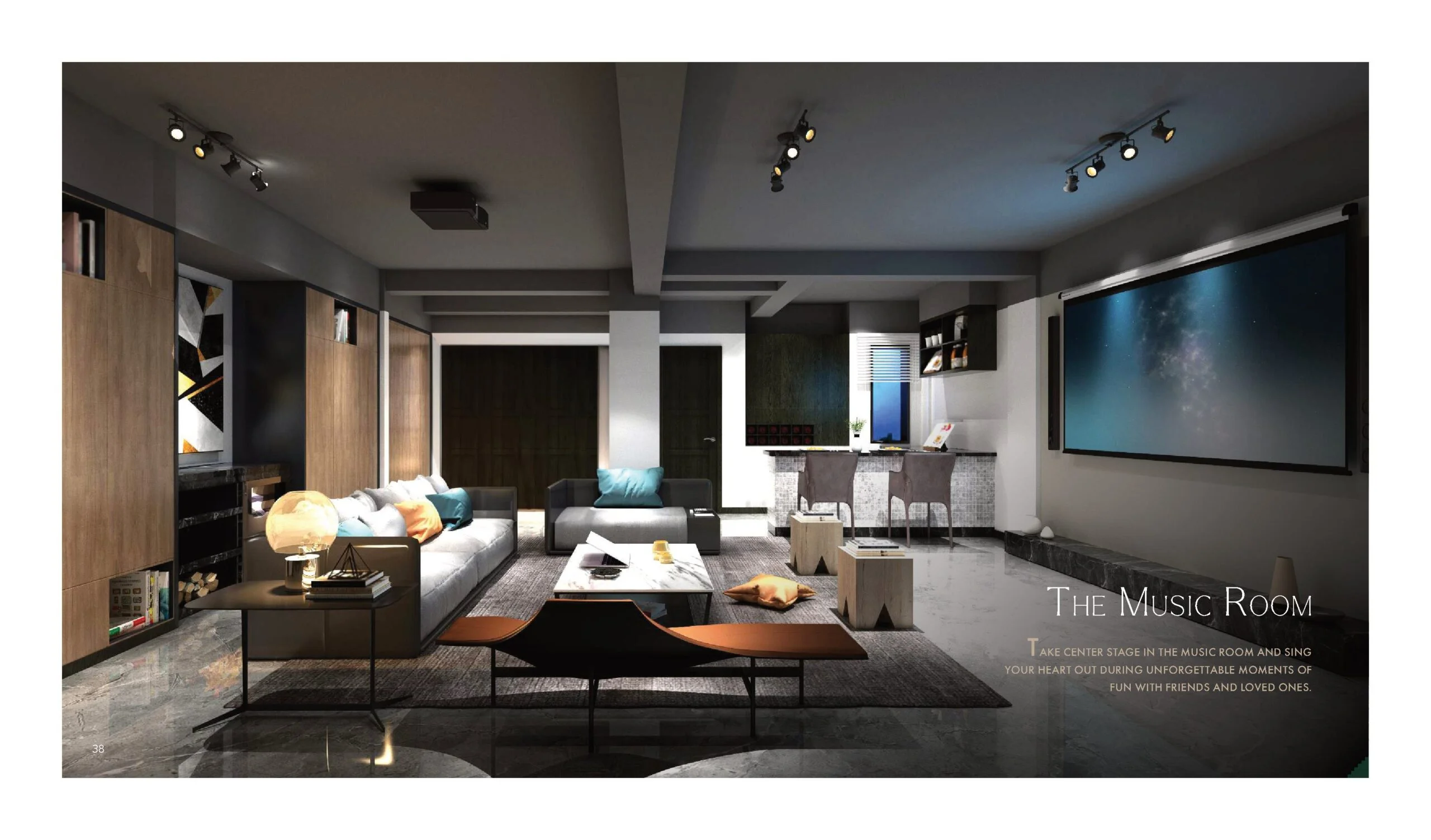 Jade Residences Music Room