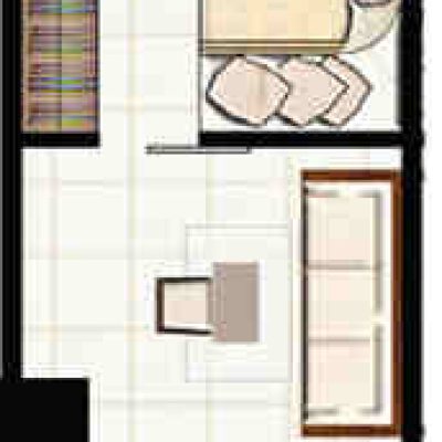 SMDC Jazz Residences 1 bedroom (±27sqm)